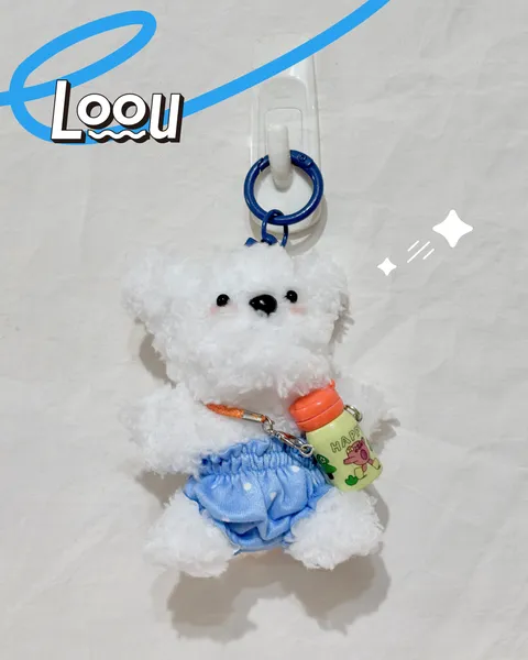 小白熊吊飾 #013 2
