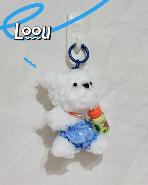 小白熊吊飾 #013 3